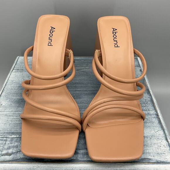 Abound Women’s Austyn Strappy Sandals Brown Size 10M - Picture 3 of 9